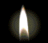 Animation of a candle flame