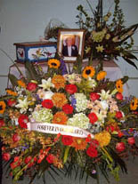 Picture of Frank's flower table