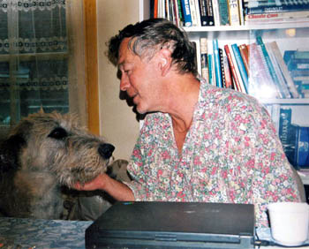 Frank and Marty the dog!